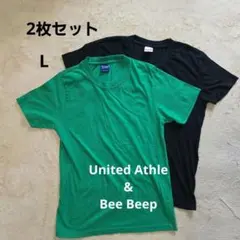 United Athle / Bee Beep Tシャツ 2枚セット Lのサムネイル