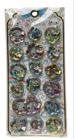 ぷくぷくあわわちゃん ウォーターインシール ウォーターシール カミオジャパン