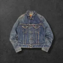 ユーロLevi'sデニムジャケット70590濃紺ヴィンテージアメカジK92