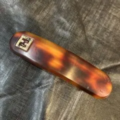 ヴィンテージ　FENDI バレッタ　べっ甲