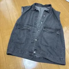 デニムベスト
