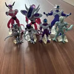 ドラゴンボールフィギュア　HG（旧HG） フリーザ　クウラ　7体セットのサムネイル