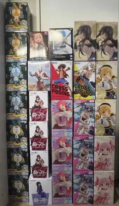 最新　プライズ　フィギュア　まとめ売り 28点セット　ワンピース　ケロロ軍曹 最新 プライズ フィギュア まとめ売り 28点セット ワンピース ケロロ
