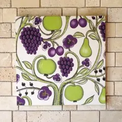 ファブリックパネル 北欧 パラティッシ パープル 30×30cm Kuovi