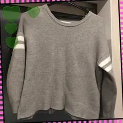 シンプル グレーニット ローリーズファーム 美品