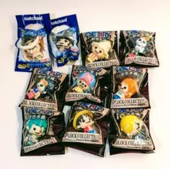 ワンピース　ONE PIECE　ミニフィギュア　ストラップ　10種セット