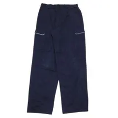 イタリア カーゴパンツ ワークパンツ リフレクター ネイビー ユーロ古