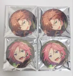 ダブフェ缶バッジ 4個セット