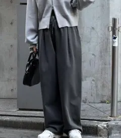タグ付き【MONO-MART】ピグメントダンボールカーブパンツ【ゆったりサイズ】