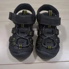 MoonStar キッズ サンダル ブラック 15cmのサムネイル