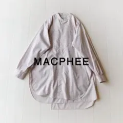 美品 トゥモローランド マカフィー 1,8万 チュニックシャツ ブラウス 