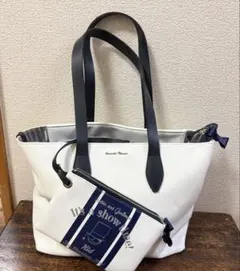 Samantha Thavasa ホワイトトートバッグ