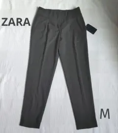 新品未使用　ZARA　ハイウエストパンツ　スラックス　M