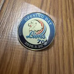 Lions 70周年オープニングデイメダル