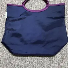 Afternoon Tea トートバッグ ネイビー パープルのサムネイル