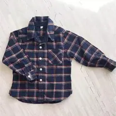 最終値下げ☆チェックシャツ 無印良品 100