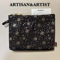 신품 아르티잔 & 아티스트 플랫 파우치 ARTISAN&ARTIST