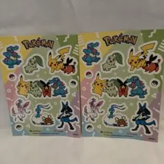 ポケモン ステッカー　2シート