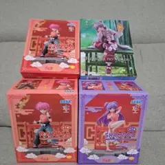 フィギュア らんま2分の１早乙女乱馬&シャンプー 東方project藤原妹紅