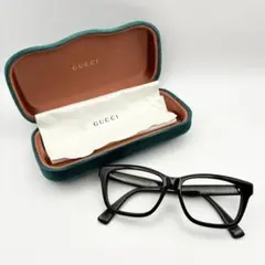 GUCCI グッチ メガネ GG0011OA 度なし 薄色カラーレンズ - メルカリ