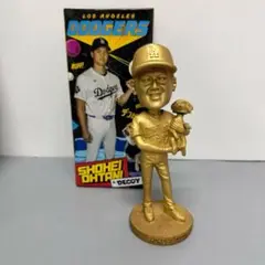 金色　大谷翔平　デコピン　バブルヘッド　来場者限定