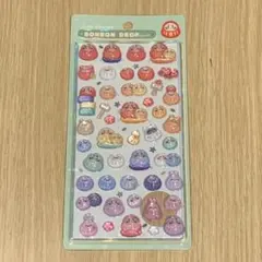 ボンボンドロップシール　和柄　だるま