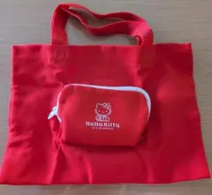 ♡Hello Kitty ミニ赤いバッグポーチ付き♡