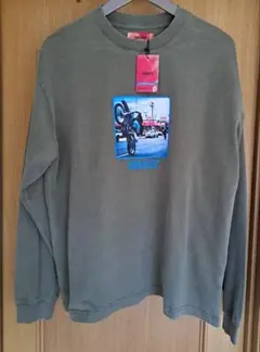 新品 SWAGGER 長袖 Ｔシャツ M サイズ 深緑