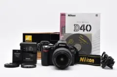 【箱付き】 Nikon ニコン D40 レンズキット デジタル一眼カメラのサムネイル