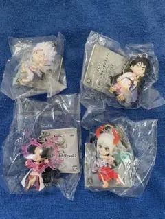 ワンピース フィギュアキーホルダー ルフィ　ヤマト　百之助　ハンコック