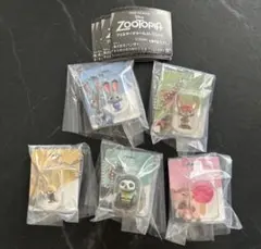 ズートピアブリスターチャームコレクション全5種コンプリートセット