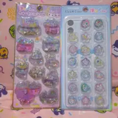 ほっぺちゃん　ウォーターシール　おはじきシール