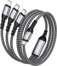 3in1 充電ケーブル 1.2M