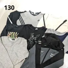 130サイズ　トレーナー　Tシャツ　男の子　長袖　春　おまとめ