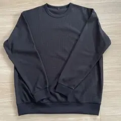 ＵＶカット乾きやすいワッフルクルーネック長袖Ｔシャツ