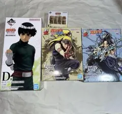 ナルト一番くじD賞ロックリー、G賞　プライズ　サスケ、デイダラ　まとめ売り