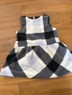 BeBe チェック柄ワンピース 90