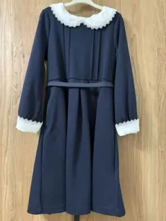 BEAMS mini ネイビー ワンピース 120