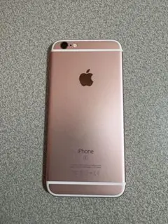 【美品】iPhone6s ローズゴールド 16GB 84%
