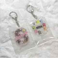 SnowMan 雪だるま アクリルキーホルダー 集合 セット