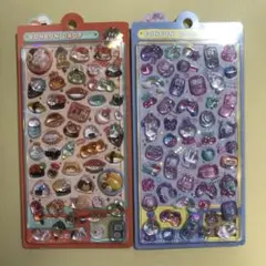 ボンボンドロップシール　ぴこぴこボンボン＆めしめしボンボン　２つセット