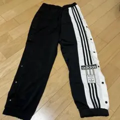 adidas アディブレイク　ボタン付きトラックパンツXS