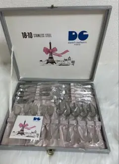 新品】ダニエル・クチュール カトラリーセット 24点 18-10ステンレス