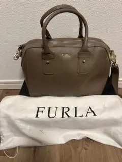 【FURLA】ベージュ トートバッグ