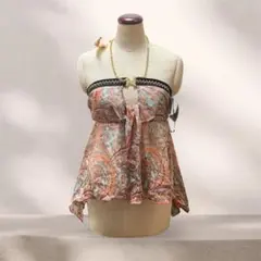 d.i.a新品未使用タグ付ペイズリー柄チュニック