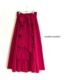 madder madder　マダマダ　ポニーテール座　ドットチュールスカート madder madder マダマダ ポニーテール座 ドットチュールスカート