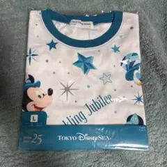 Lサイズ東京ディズニーシー 25周年 スパークリングジュビリーTシャツのサムネイル