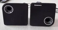 Lenovo ブラック PCスピーカー 2台セットのサムネイル