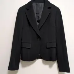 ブラック ショート丈 ジャケット