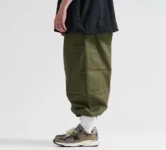 ALOUND TAPERED BAKER PANTS オリーブ Sサイズ